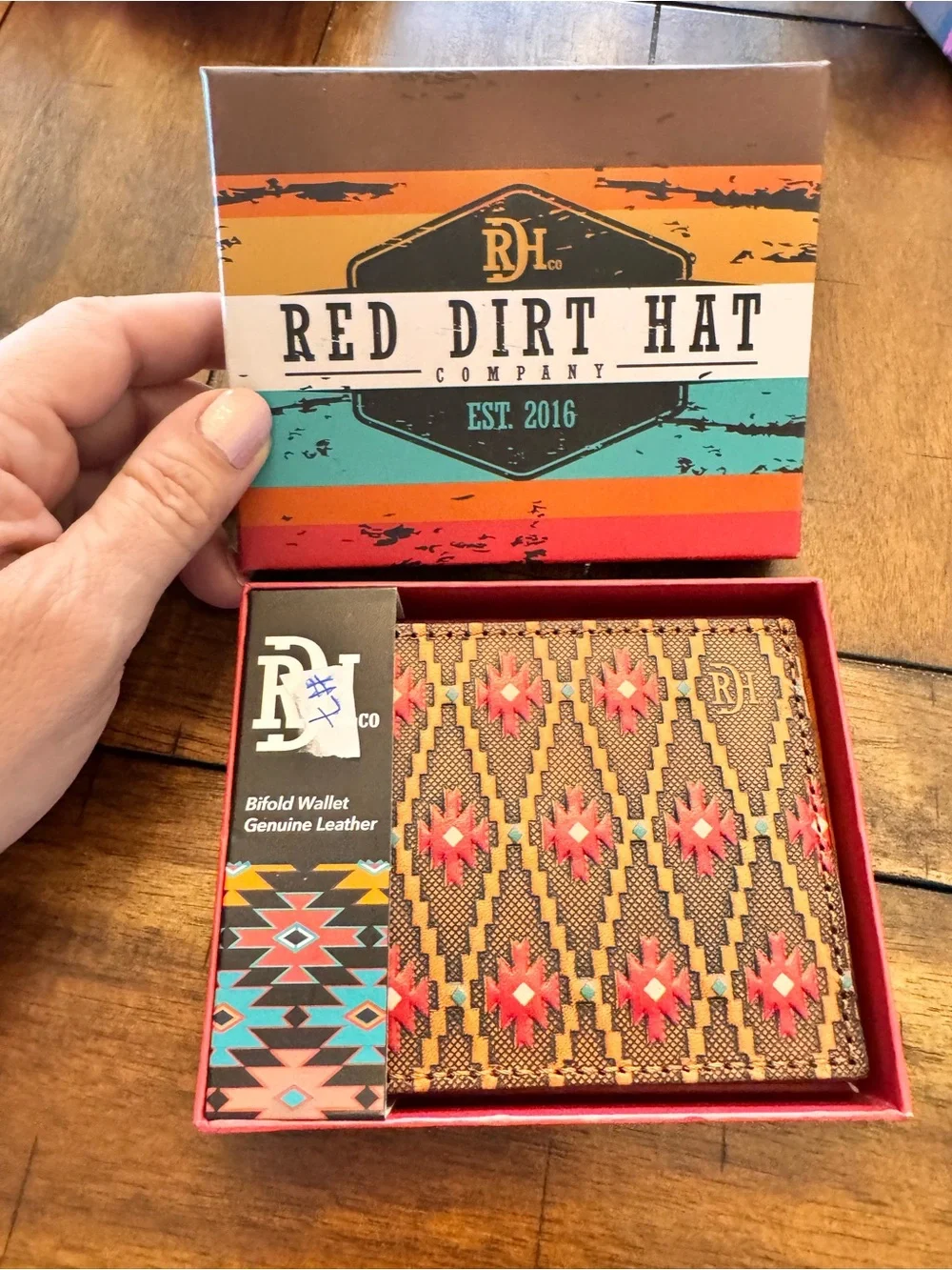 Red Dirt Hat Co genuine leather